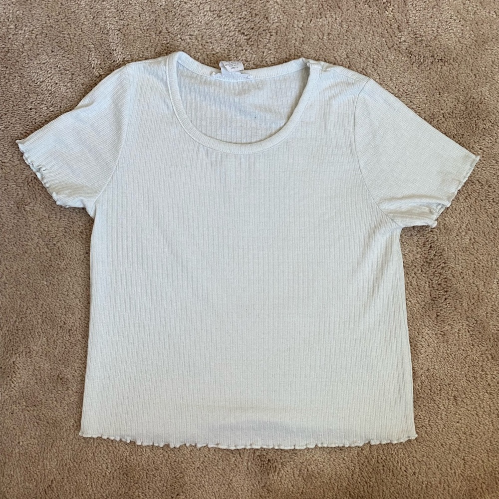 Caution To The Wind White Top